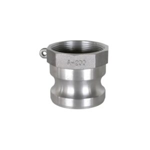 Aluminium Camlock Type A, male to female thread
