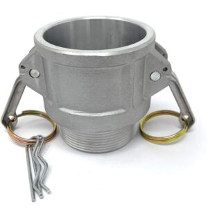 Aluminum Type B Cam and Groove Fitting, Female X Male, NPT Thread