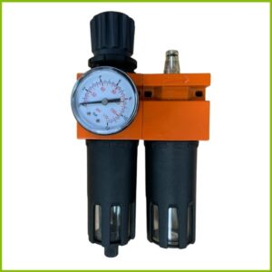 ilter + Regulator + Lubricator ( Glass Type ) 1/2″ ( FRL ) Part No -FR+L 1/2 1/2″ FR+L Combination ( Glass Type )