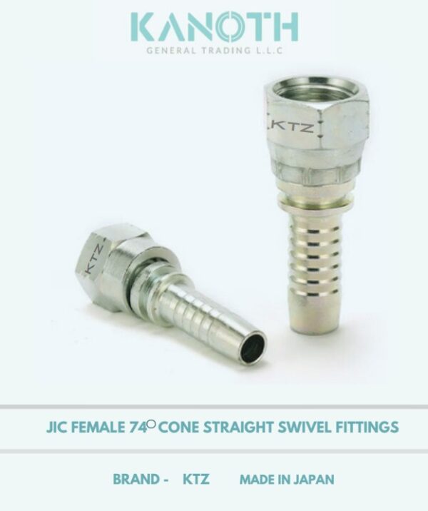 JIC FEMALE STRAIGHT FITTING