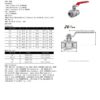 KITZ Ball Valve SUS316 KITZ Fig. 800 UTHM, Thread / Screw.  - Image 2